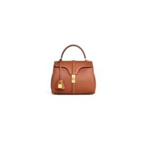 Celine SMALL 16 BAG IN SATINATED CALFSKIN(high-end grade)