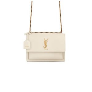 YSL sunset medium leather shoulder bag