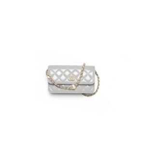 CHANEL Flap Phone Holder with Chain(HIGH-END GRADE)