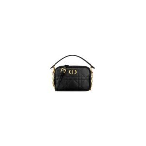 Small Dior Caro top handle camera bag