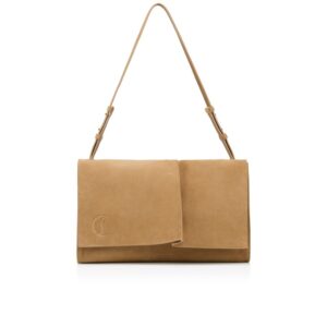 Baggy Large Suede Shoulder Bag