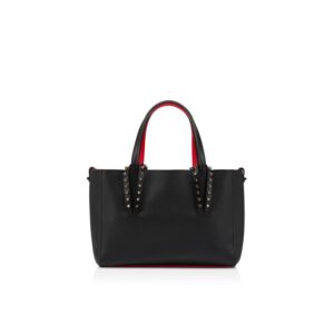 Cabata Mini Grained Leather Tote Bag Black