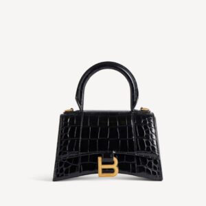 Balenciaga Crush Medium Chain Shoulder Bag in Black