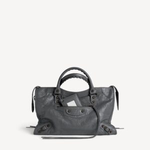 Women's Le City Bag Medium in Steel Grey