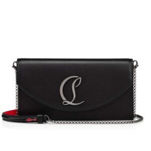 Loubi54 Leather Chain Wallet Crossbody Bag