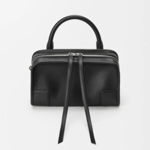 Amazona 180 Mini Smooth Leather Handbag, Black