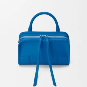 Amazona 180 Mini Soft Leather Handbag, Vibrant Blue