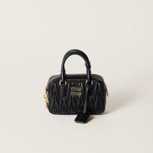 Arcadie Matelassé Nappa Leather Bag