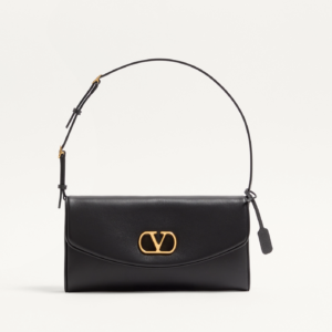 VALENTINO GARAVANI DEVAIN SMALL NAPPA SHOULDER BAG