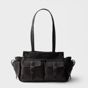 Prada Route Large Leather Tote Bag