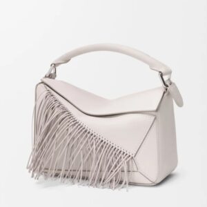 Fringe small Puzzle bag in classic calfskin