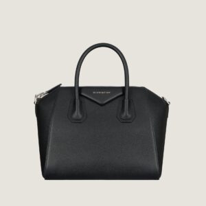 Small Antigona Bag in Grained Leather